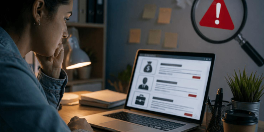 Avoiding Fake Job Listings Online