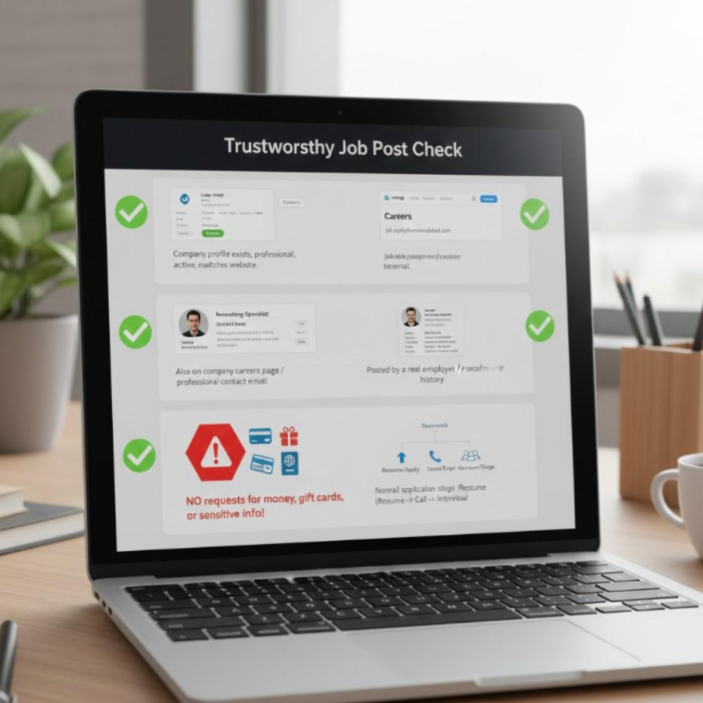 Avoiding Fake Job Listings Online