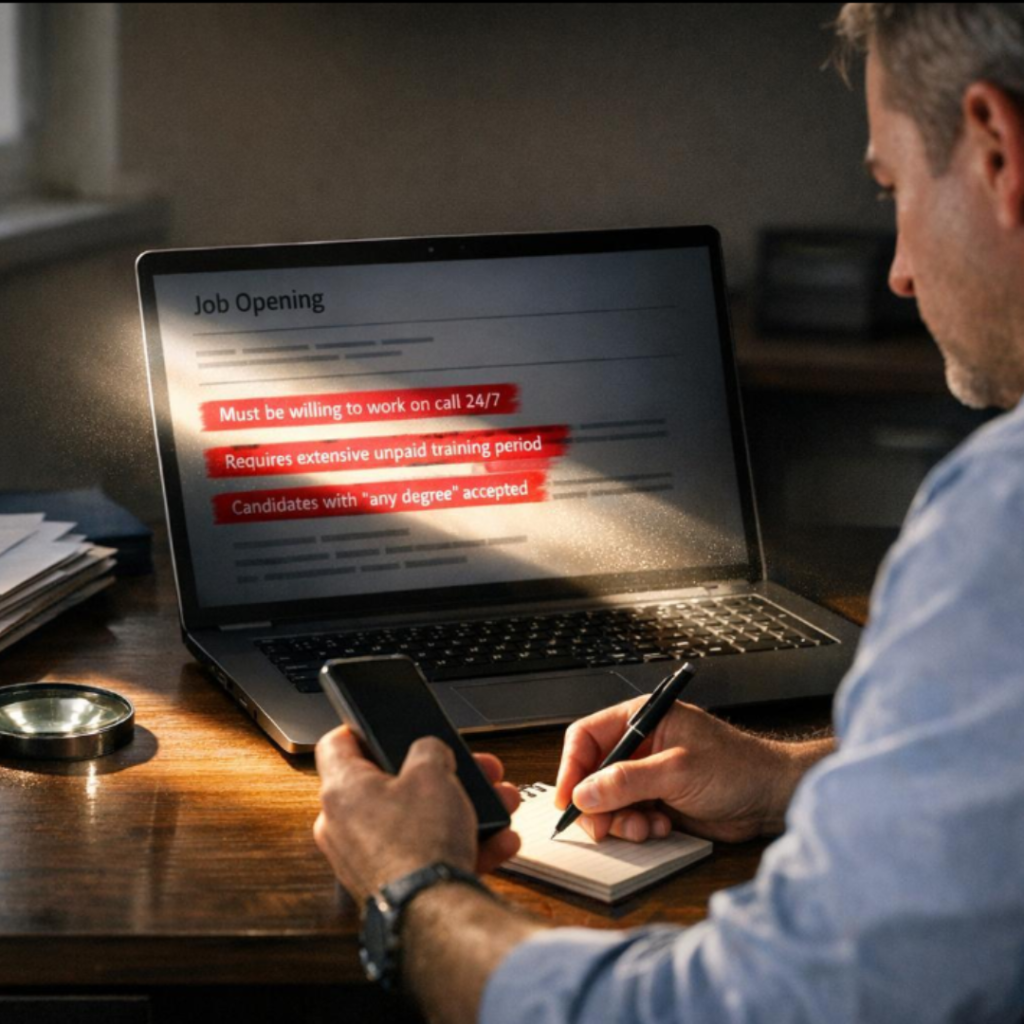 Avoiding Fake Job Listings Online